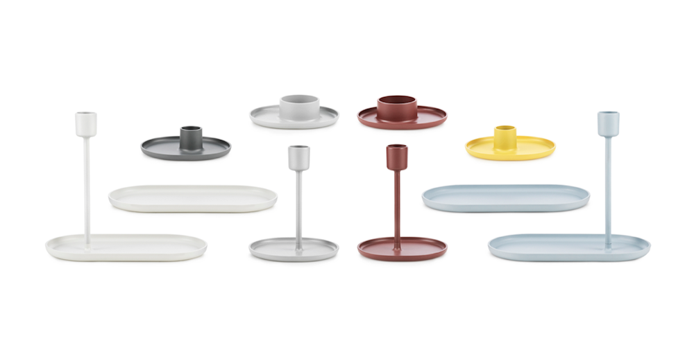 Normann Copenhagen - Folk candleholders, design by Simon Legald - Courtesy of Normann Copenhagen.