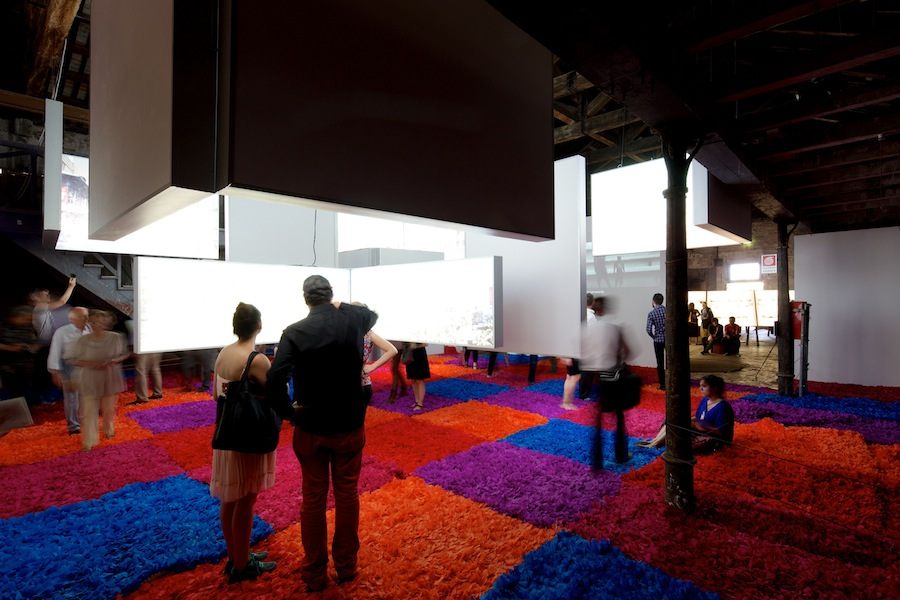 Dominican Republic Pavilion: "La Feira Concreta". © Nico Saieh, courtesy of LAD