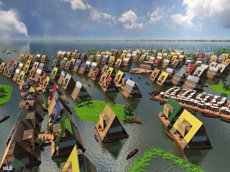 Master plan of Mokoko community by NLÉ - Photo: courtesy of NLÉ.