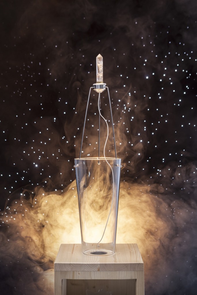 "Le Chant des Quartz" Laura Couto Rosado. Photo by Lothaire Hucki. Courtesy of Design Parade.