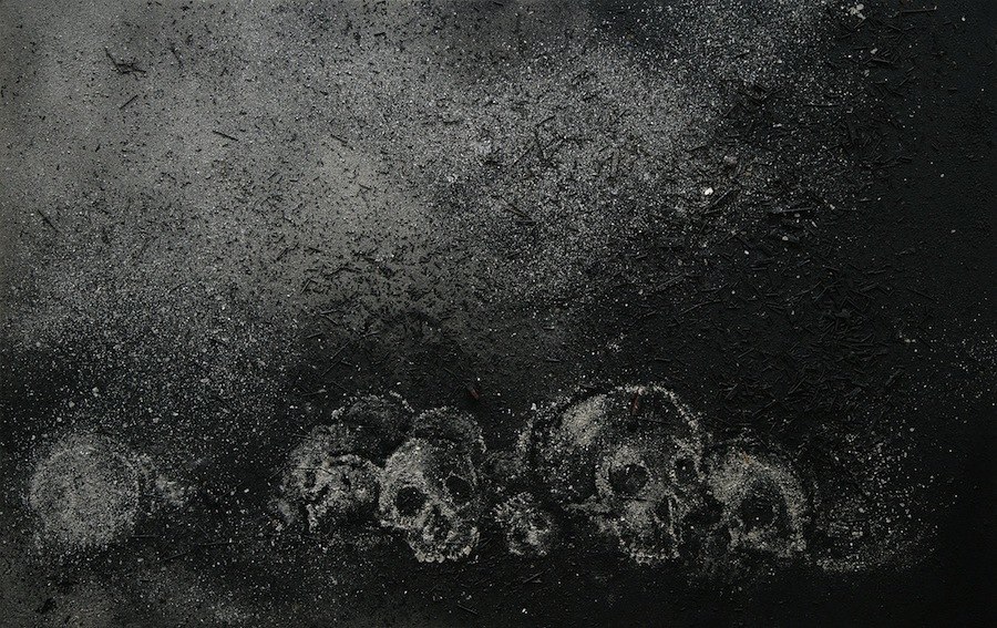 Zhang Huan, Skull No. 29, 2007. Courtesy of White Cube.