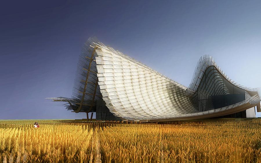 China Pavilion for Expo Milan 2015.