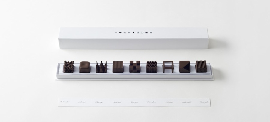Chocolate Design by Nendo - Courtesy of Nendo