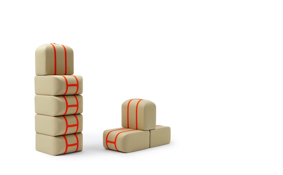 Self Made sofa by Matali Crasset for Campeggi - Photo by Enzo Prandini.