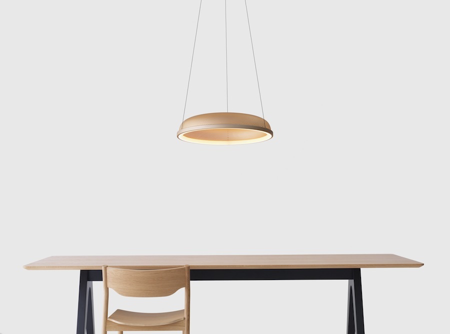 Resident: Mesh Pendant by Flynn Talbot.