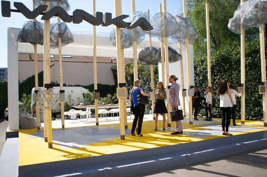 "The Sound of Concrete" Ivanka at Milan Design Week.