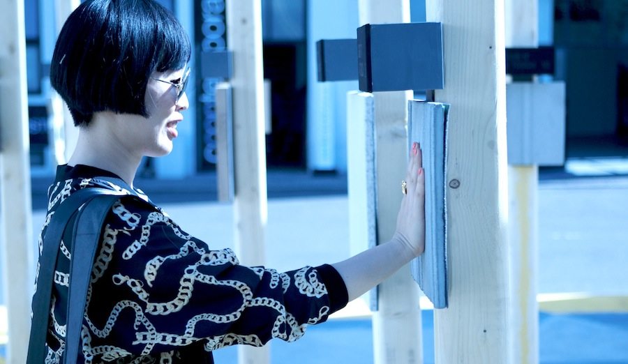 "The Sound of Concrete" Ivanka at Milan Design Week.
