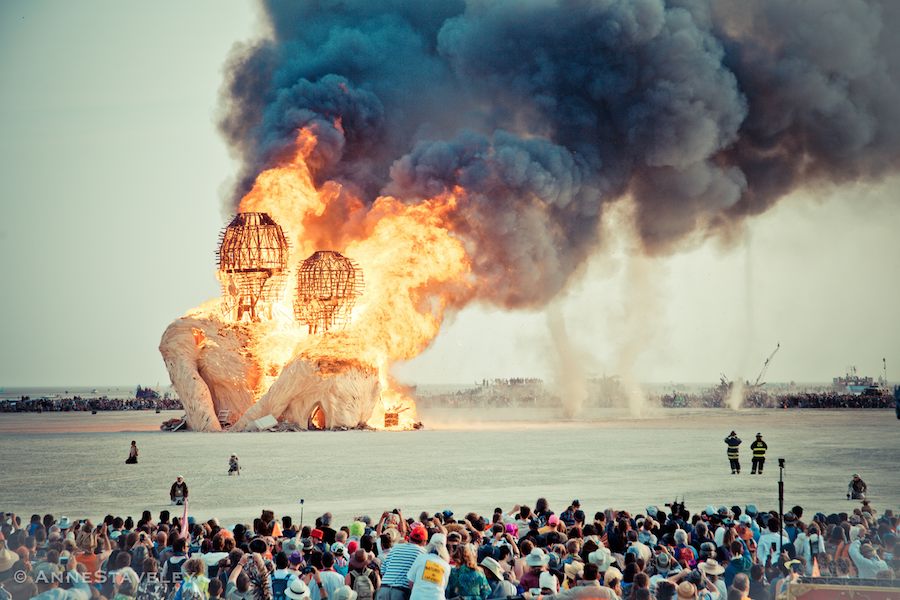 Burning Man - ©AnneStaveley