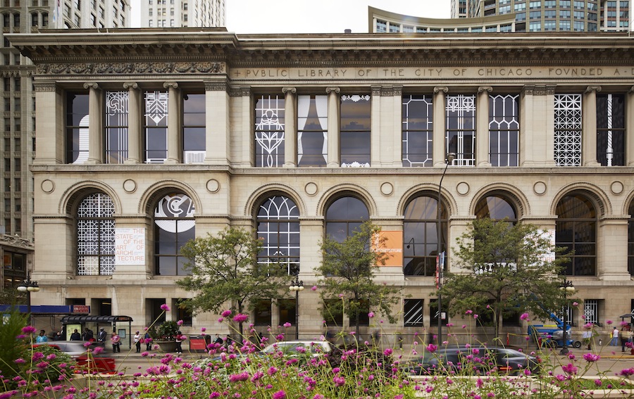 "How Do You See?" installation by Norman (Chicago, 2015) - Photo by Steve Hall, © Hedrich Blessing.
