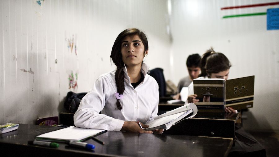 Syrian refugees in Domiz camp Iraq - Photo: Dirk-Jan Visser-