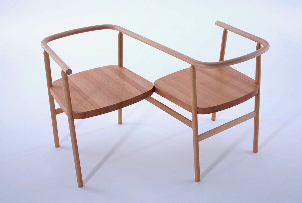Love seat by PearsonLloyd.