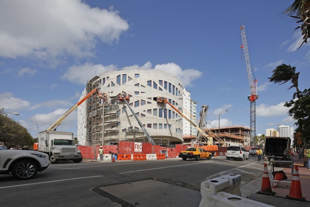 Faena Arts Center Construction Site, front - Photo by Philippe Ruault, courtesy of OMA.