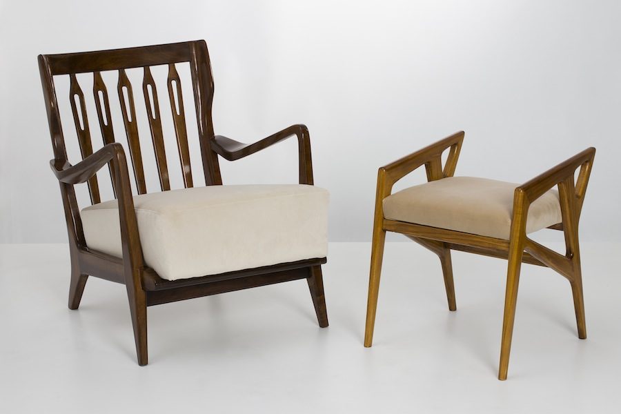 Cassina Armchair by Gio Ponti - Courtesy of Galleria Rossella Colombari.