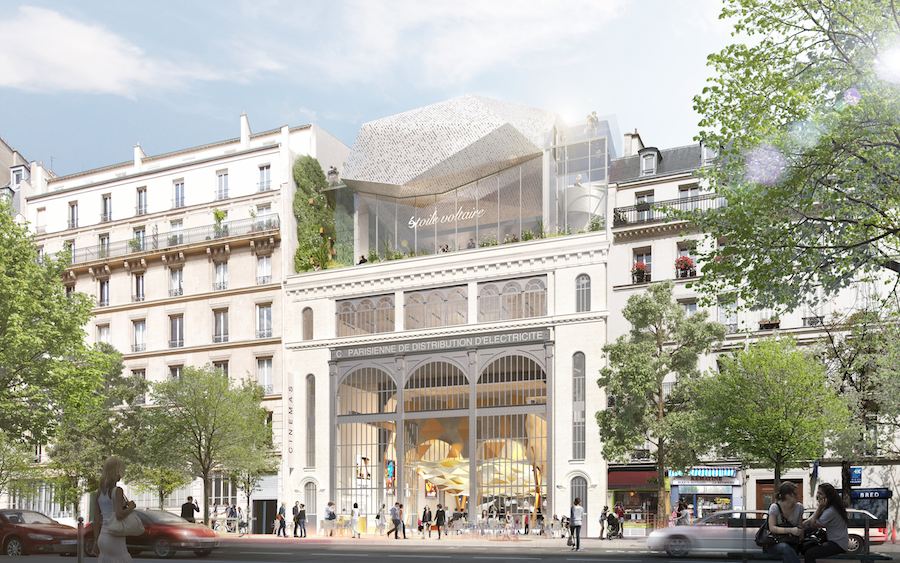 Olivier Palatre Architectes: Sous Station Voltaire - Photo: Courtesy of Reinveter.Paris.