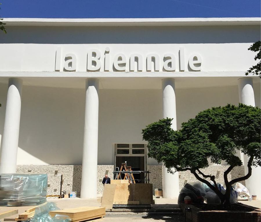 Venice Biennale 2016, Work in Progress - Ph. by Brazil Pavilion curator Washington Fajardo (Instagram @washfajardo).
