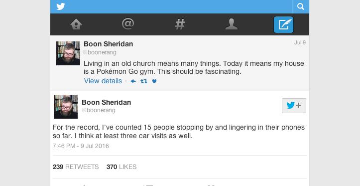 Boon Sheridan on Twitter, @boonerang.