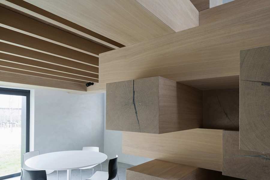 Office-Barn in West Flanders - photo by Koen Van Damme - Courtesy of Studio Farris Architects.