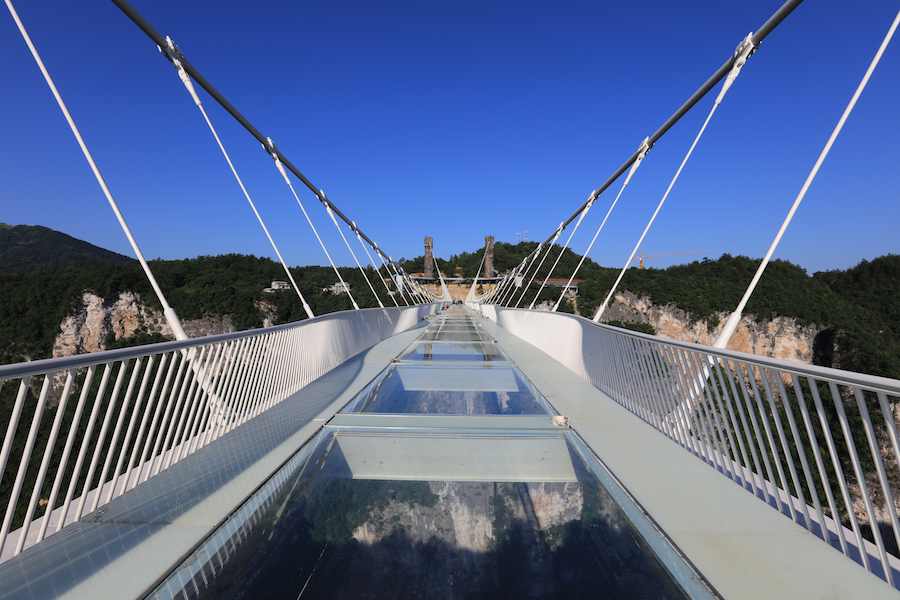 Zhangjiajie Grand Canyon Glass Bridge by Haim Dotan - Photo: courtesy of Haim Dotan.
