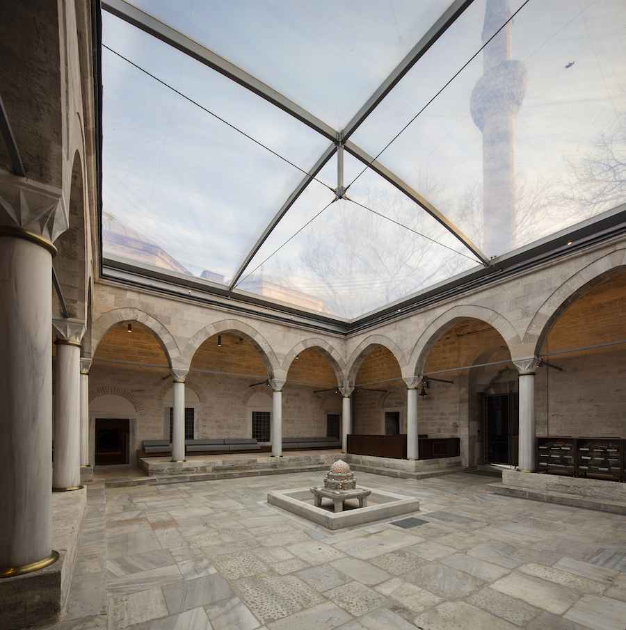 Beyazit Public Library in Istanbul - Photo by Emre Dörter, courtesy of Tabanlioglu Architects.