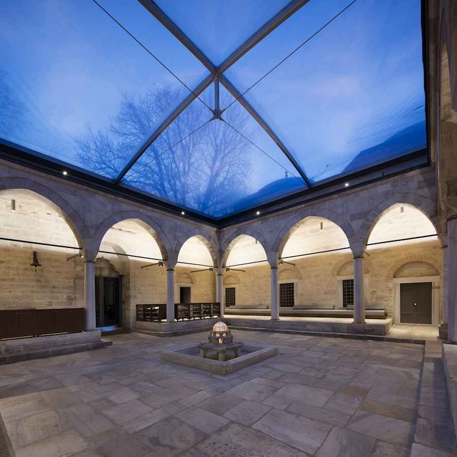 Beyazit Public Library in Istanbul - Photo by Emre Dörter, courtesy of Tabanlioglu Architects.