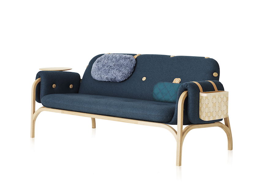 Swedese: Button sofa by Front - Photo: courtesy of Swedese.