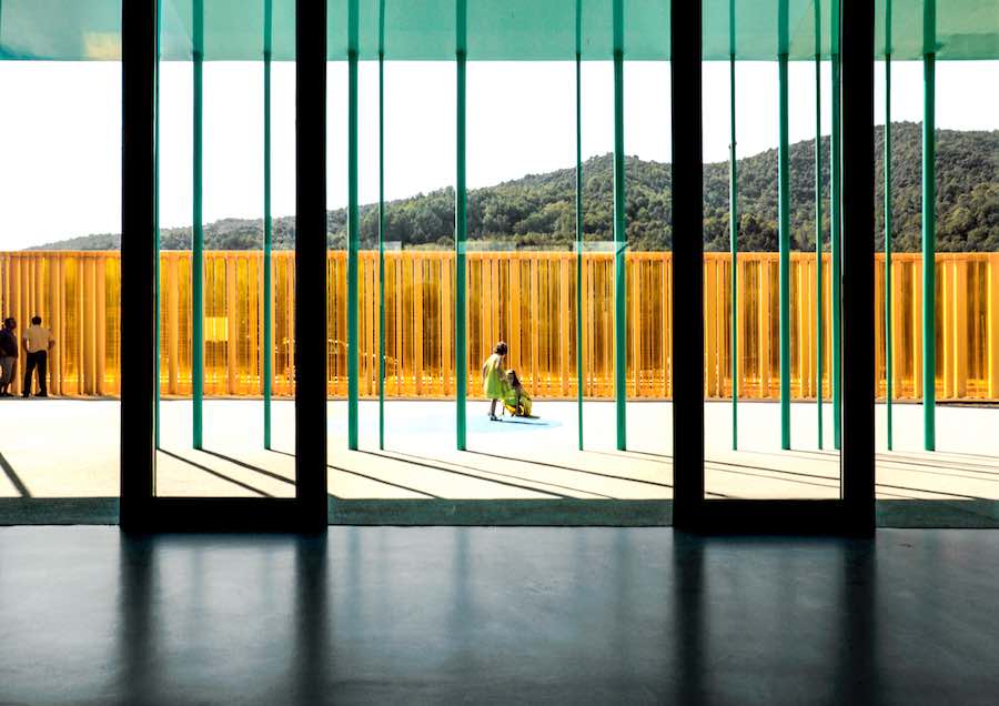 RCR Arquitectes: El Petit Comte Kindergarten, 2010, Besalú, Girona, Spain In collaboration with J. Puigcorbé - Photo by Hisao Suzuki.
