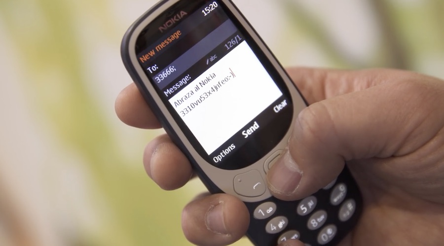 Nokia 3310 - Frame from Danny Winget from YT.