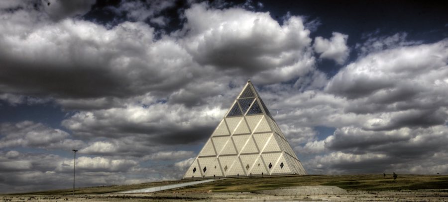Palace for Peace and Accord, Astana - Photo by Mariusz Kluzniak Mariusz kluzniak, BB BY NC-ND 2.0.