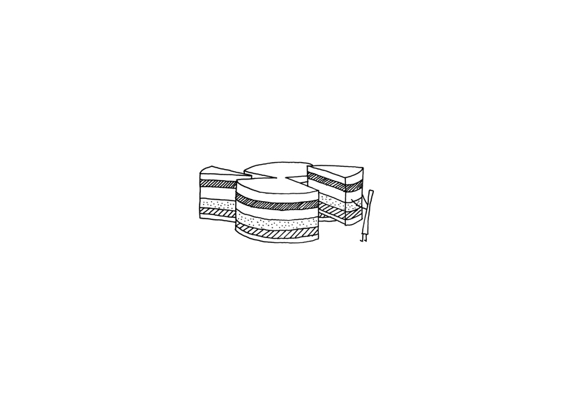 À tes souhaits! ice-cream and chocolate patisserie by Nendo - Photo by Takumi Ota - Courtesy of Nendo.