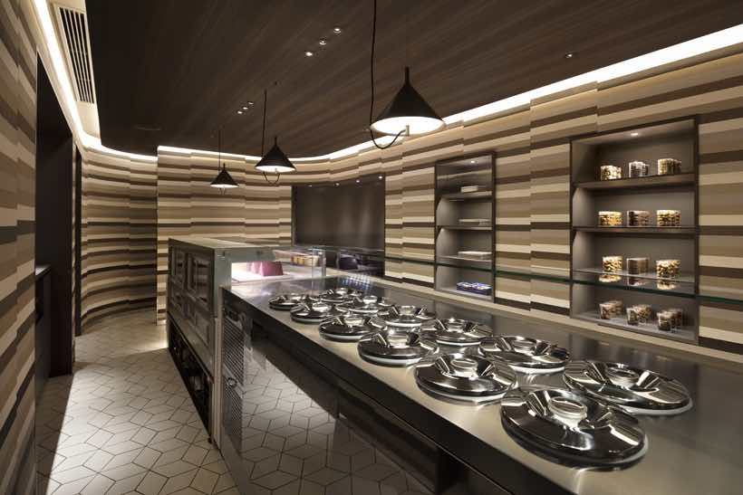 À tes souhaits! ice-cream and chocolate patisserie by Nendo - Photo by Takumi Ota - Courtesy of Nendo.