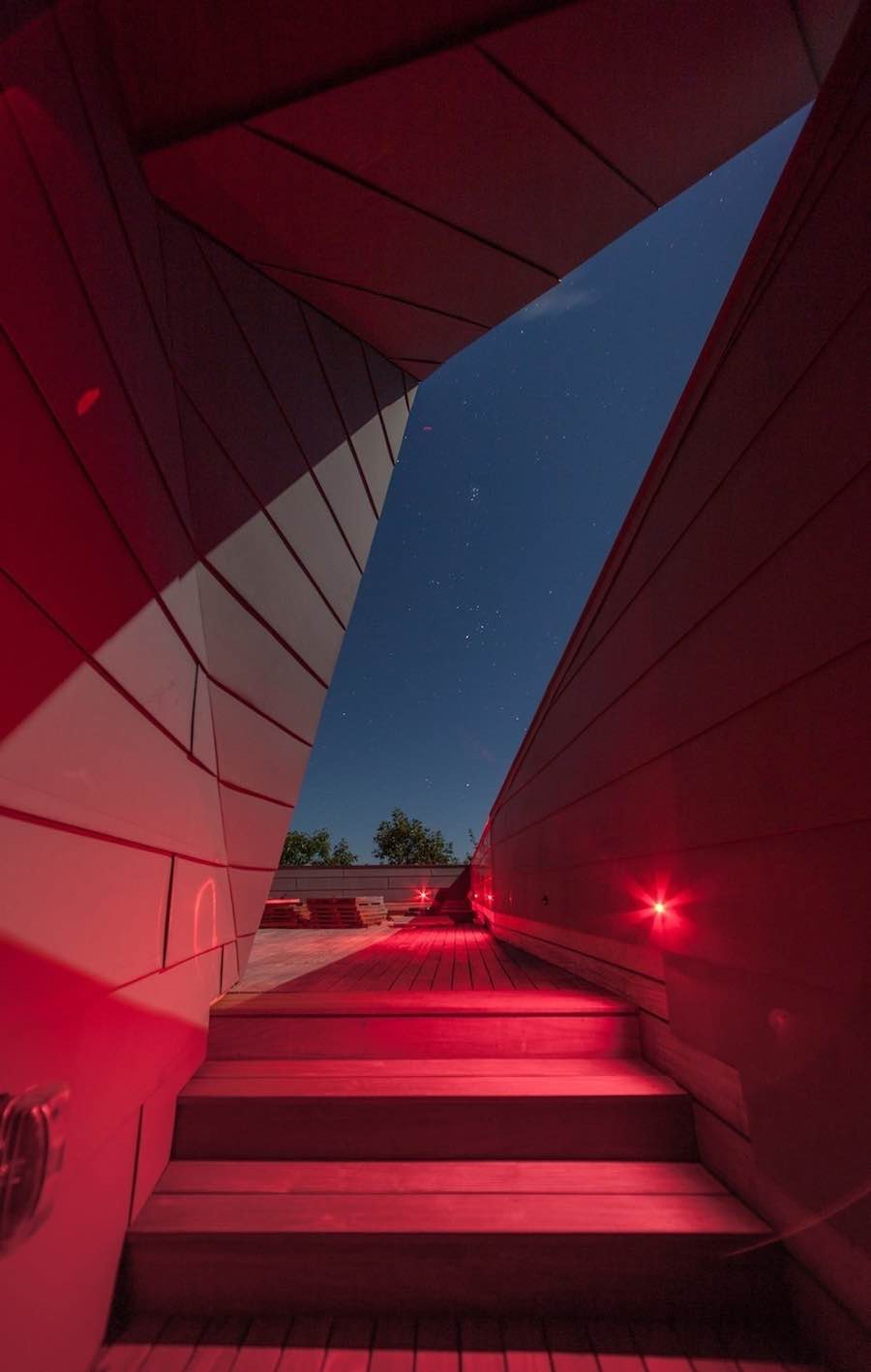 Gemma observatory - photo by Anmahian Winton Architects.