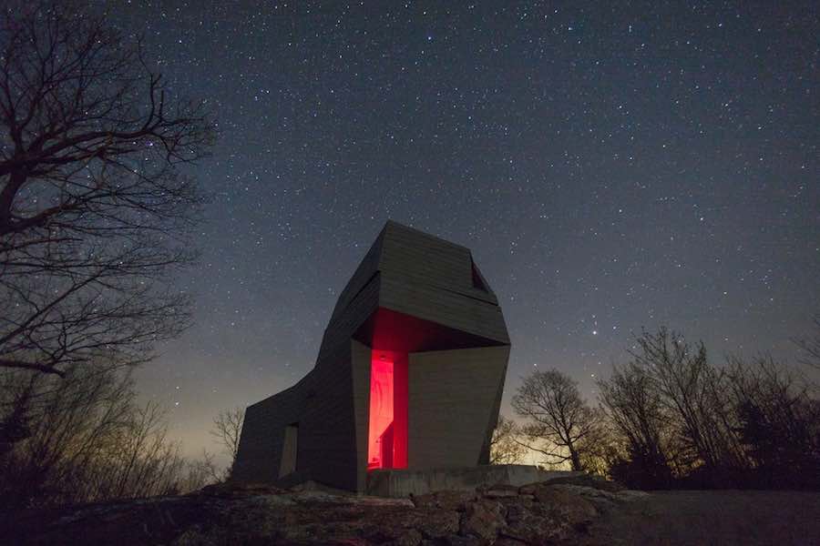 Gemma observatory - photo by Anmahian Winton Architects.