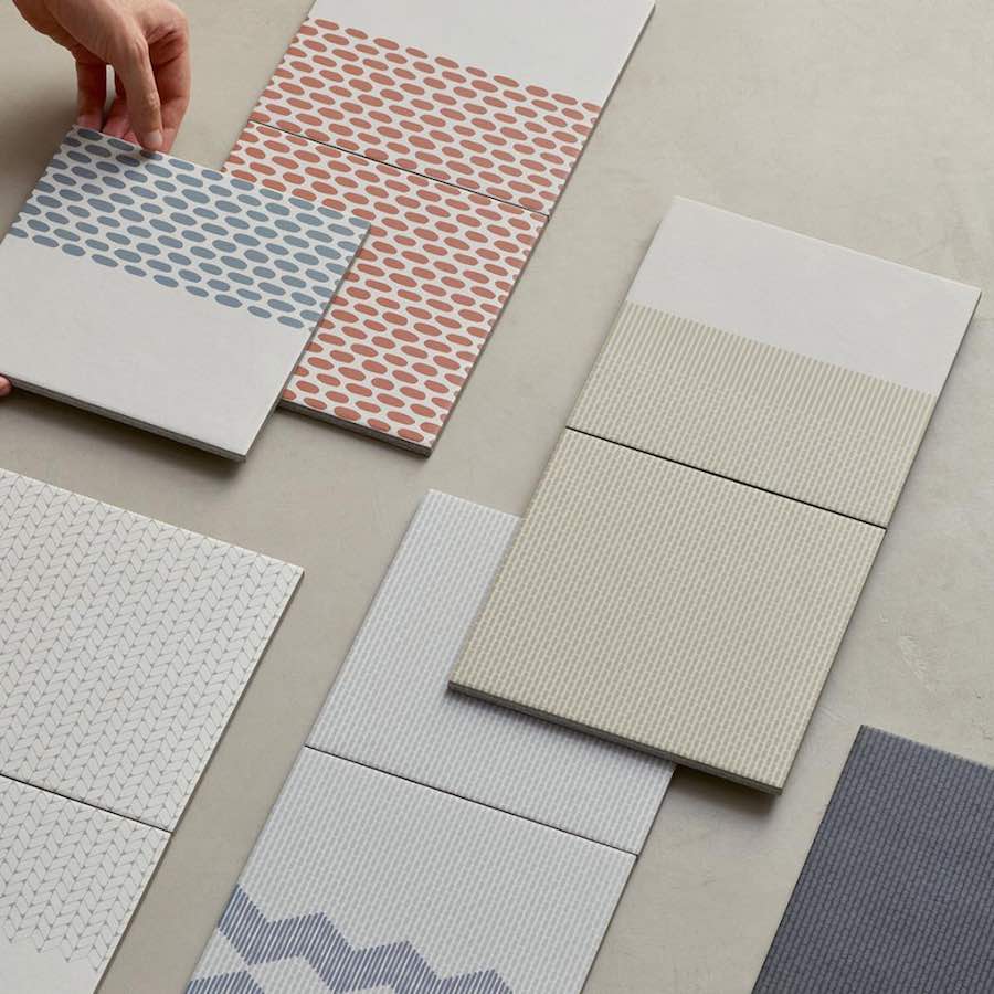 Cersaie 2017. TAPE collection by Raw Edges for Mutina - Photo by @mutinaceramics, IG.