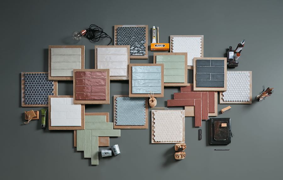 Cersaie 2017. Fap Ceramiche "Brooklin" moodboard.