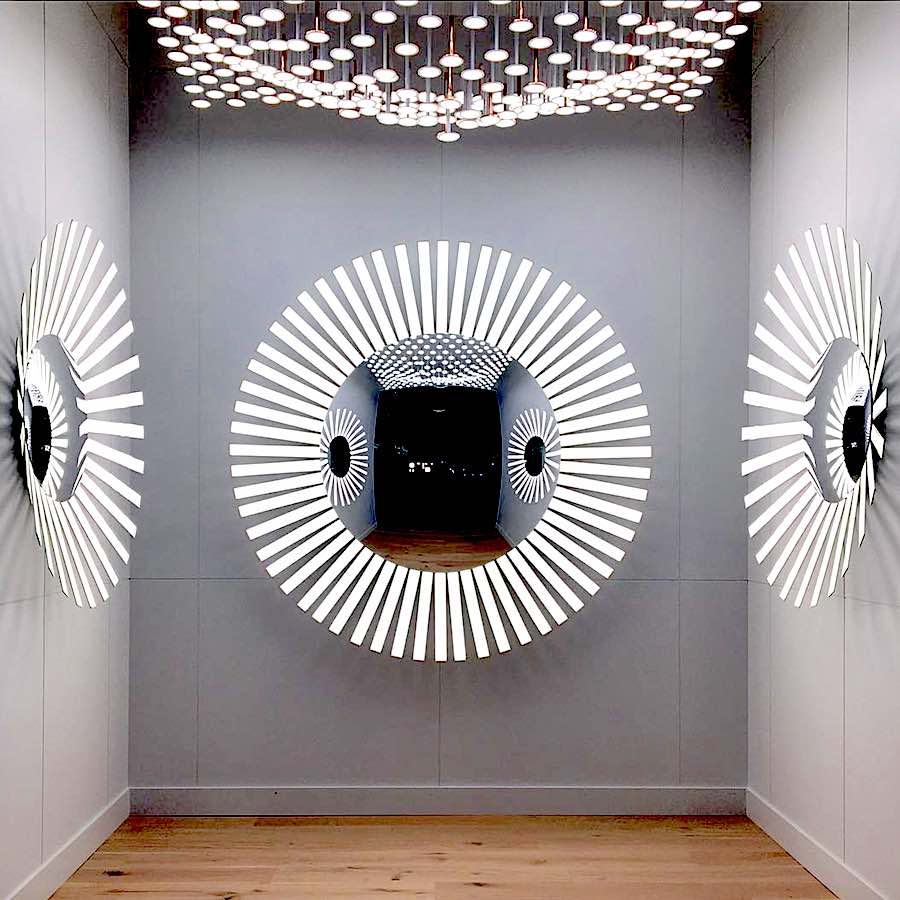 DesignJunction 2017: Blackbody & Haviland installation - Photo by @ blackbody_oled, IG.
