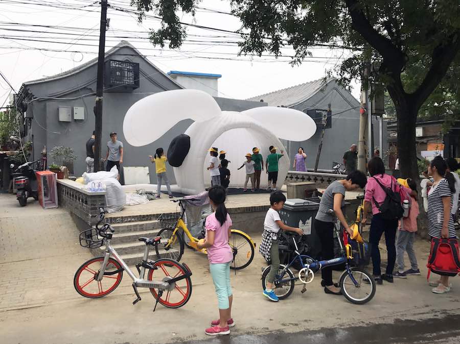 MAD Architects’s WONDERLAND pavilion in Beiijng.