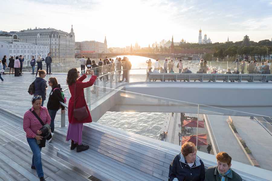 Zaryadye Park - Photo by Iwan Baan, courtesy of Diller Scrfido + Renfro.