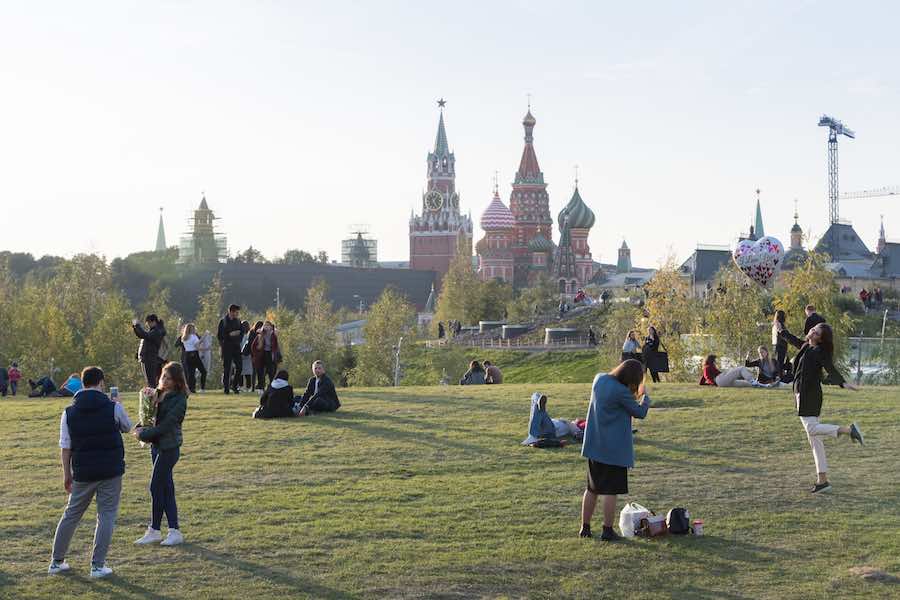 Zaryadye Park - Photo by Iwan Baan, courtesy of Diller Scrfido + Renfro.