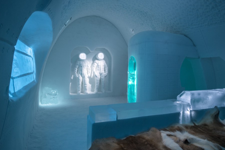 Art suite "Space Room" by Adrian Bois
Pablo Lopez. c ICEHOTEL 28, Photo by - Asaf Kliger.