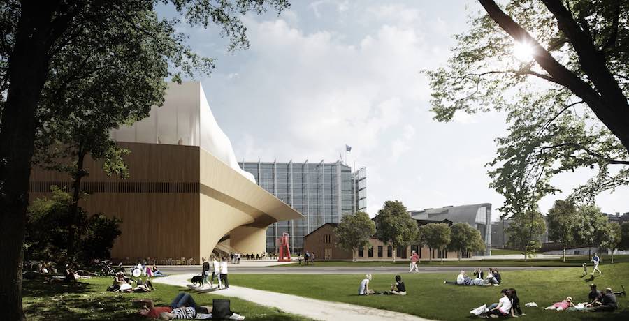 Helsinki Central Library by ALA Architects