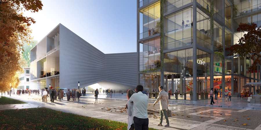 National Theatre of Albania in Tirana by BIG Bjarke Ingels Gourp - Image by BIG.