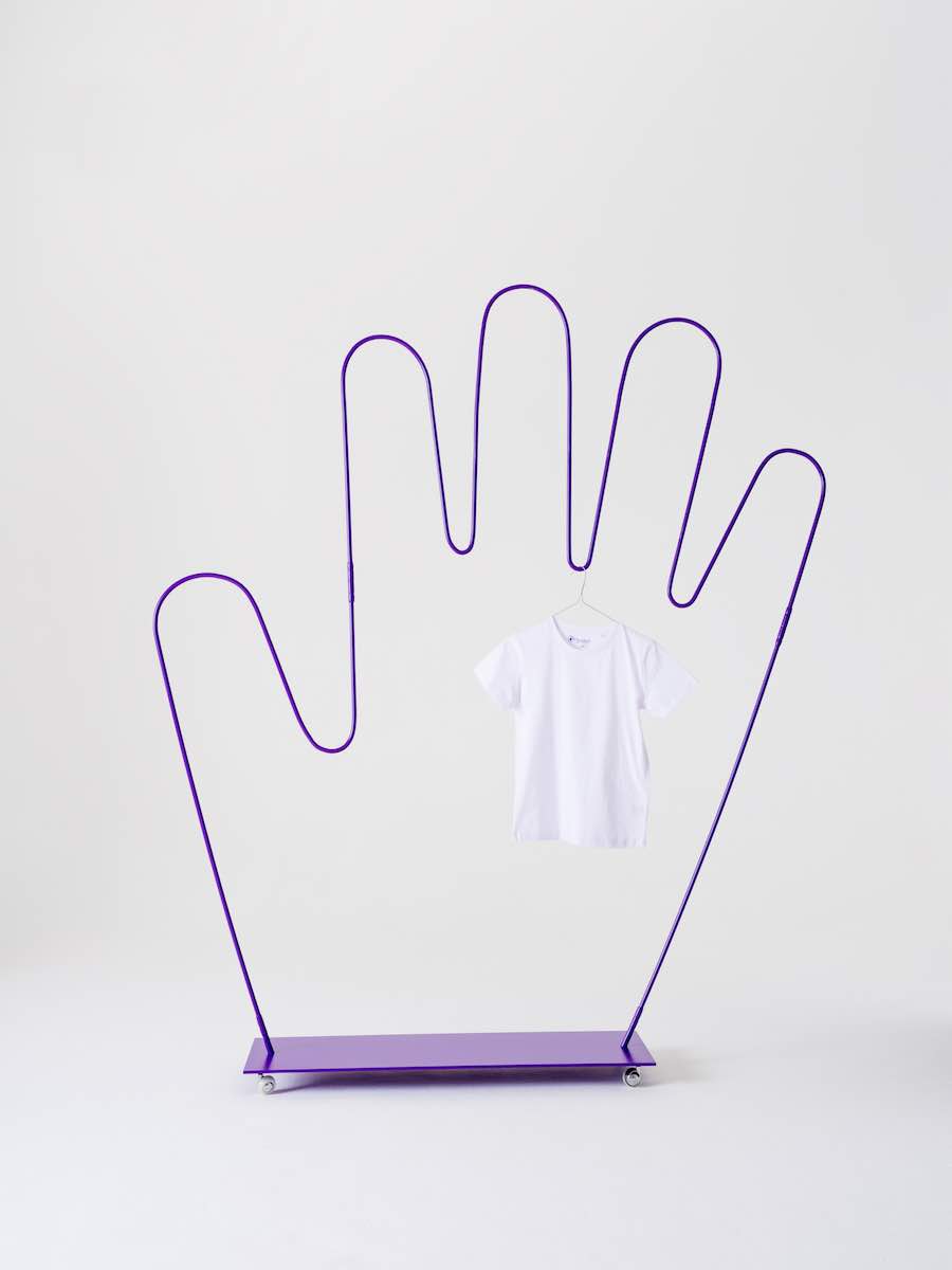 Crosby Studios’ ultraviolet and hands-full capsule collection for Opening Ceremony - Photo by Crosby Studios