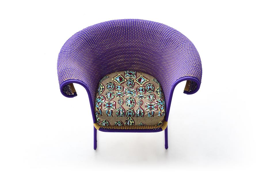 15 vibrant outdoor furniture designs - Seku by Sebastian Herkner for Moroso - Photo by Moroso.