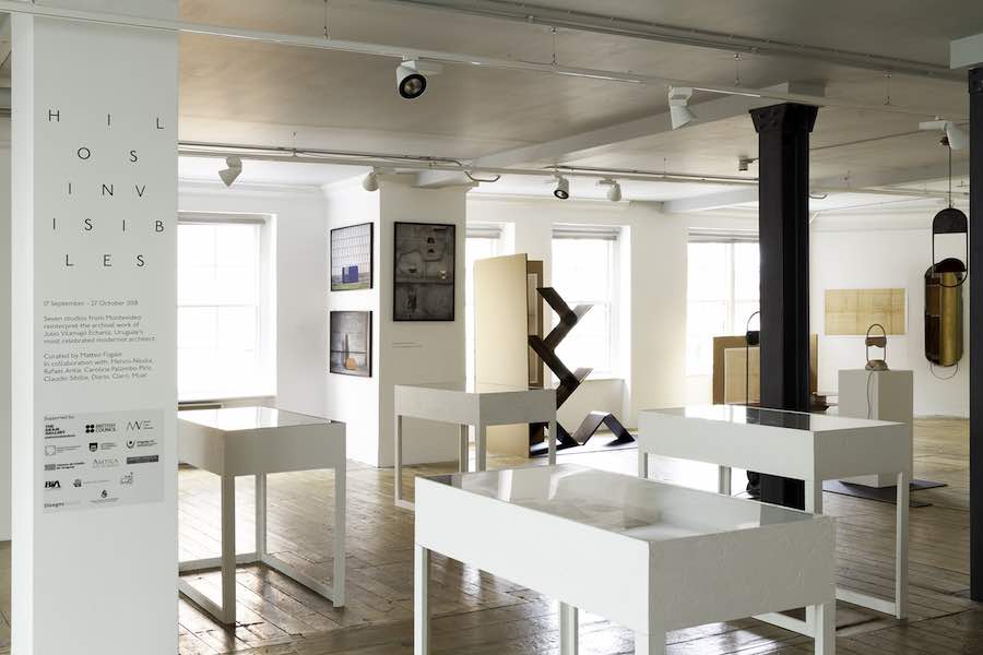 Design from Uruguay @ LDF18 - Hilos Invisibles @ Aram Gallery. Photo by Emma Archer.