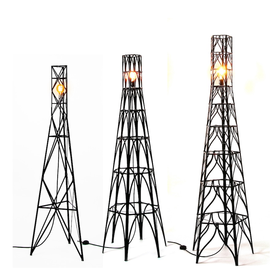 Salone del Mobile. Moscow 2018: 7 emerging Russian designers to keep an eye on. TOWER floor lamps by Mayna studio.