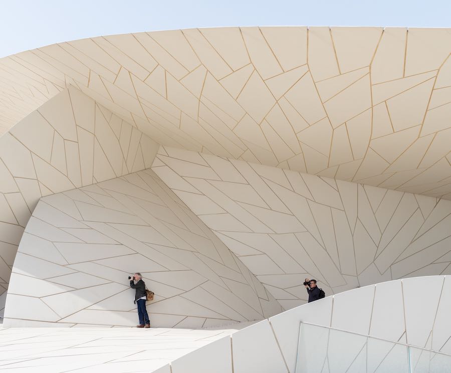 National Museum of Qatar - Photo ©Iwan Baan, courtesy of Ateliers Jean Nouvel and NMoQ
