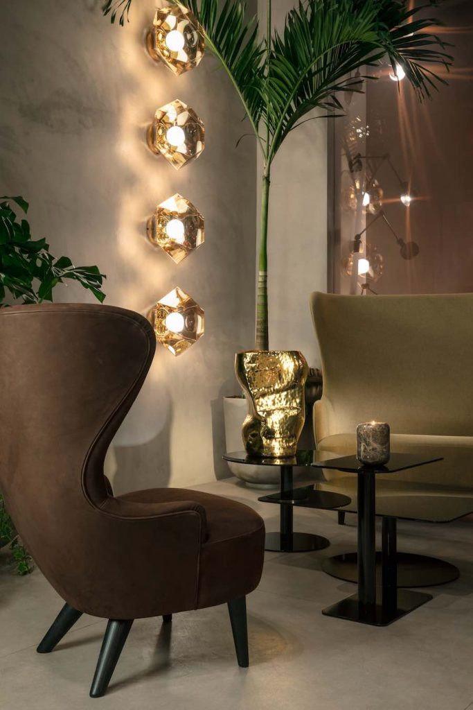 THE MANZONI restaurant and showroom by Tom Dixon in Milan - Photo by Tom Dixon.