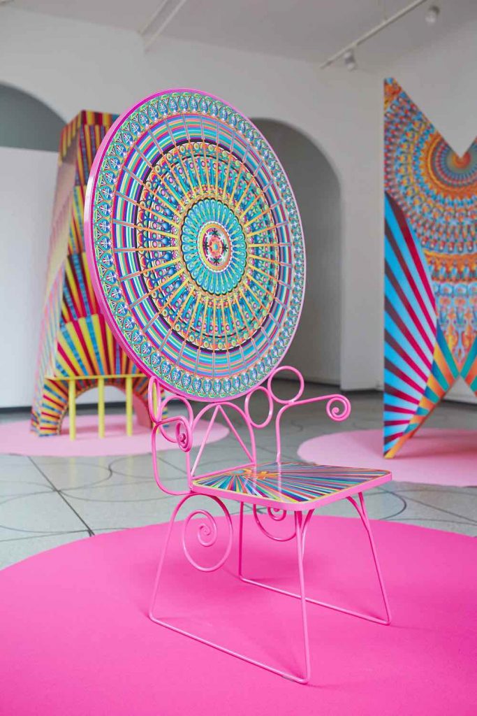 'Bourgeois nightmare' collection by Adam Nahaniel Furman with Abet Laminati x Camp Design Gallery - Photo by Abot Laminati.