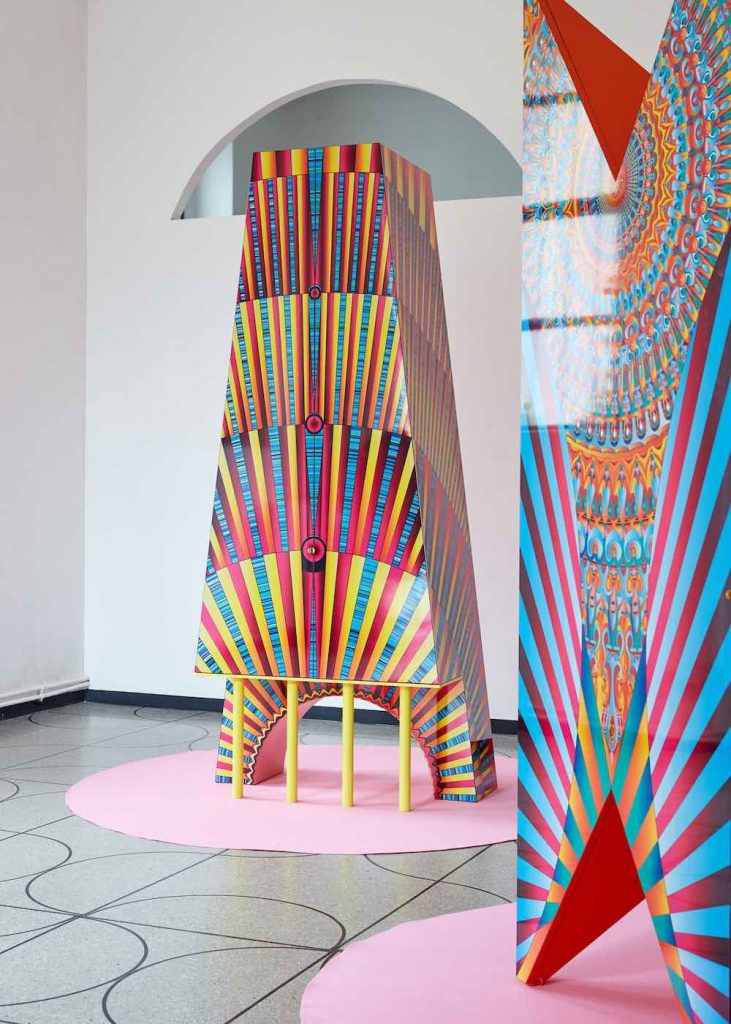 'Bourgeois nightmare' collection by Adam Nahaniel Furman with Abet Laminati x Camp Design Gallery - Photo by Abot Laminati.