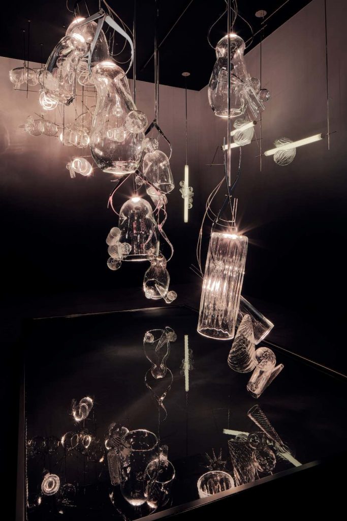 Paradise City by Lindsey Adelman at Design Miami Basel 2019 - Photo by Mark Cocksedge.